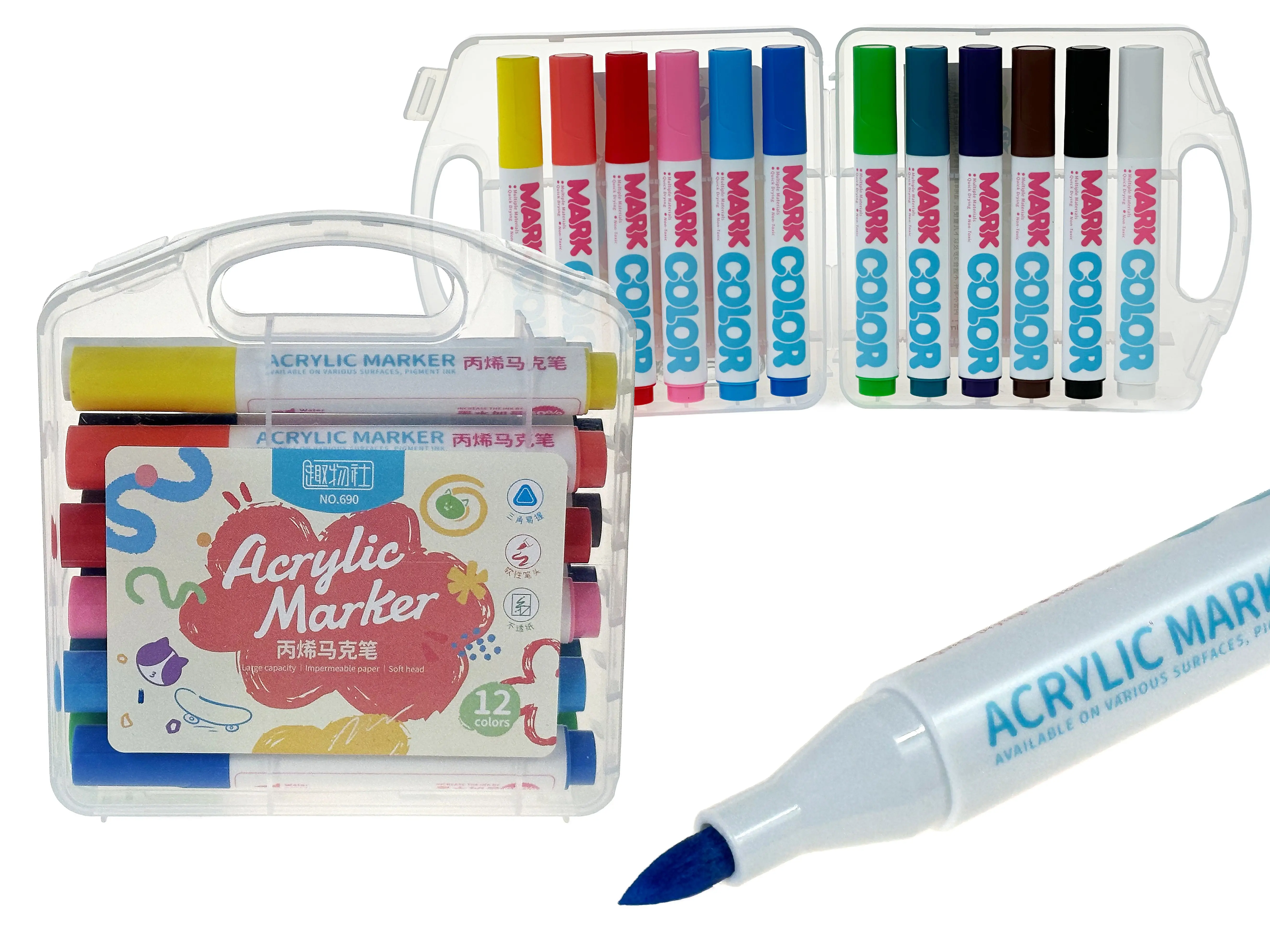 Flamastry i inne - Artykuły szkolne i biurowe